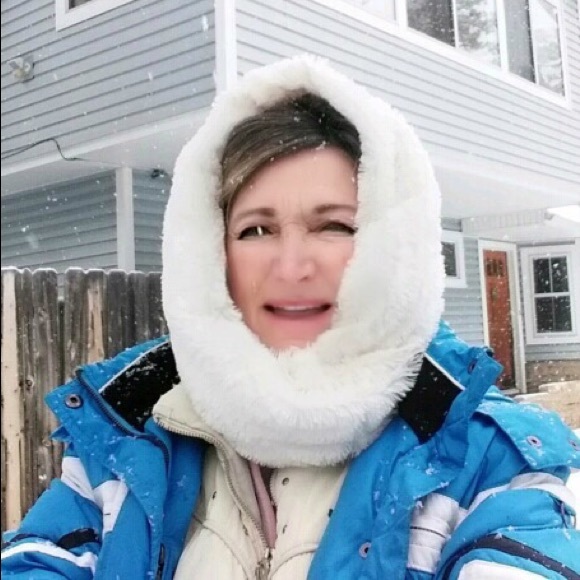 Sherpa Taupe Soft Warm Faux Fur Infinity Scarf - Picture 2 of 5